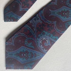 Eaton’s silk Paisley pattern tie